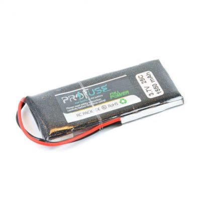 3.7 V 1S Lipo Batarya 1550 mAh 25C