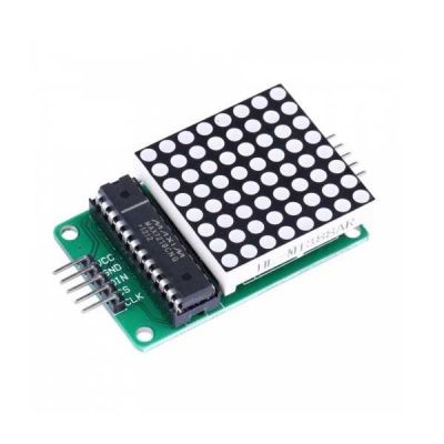 8x8 Kırmızı Dot Matrix Board