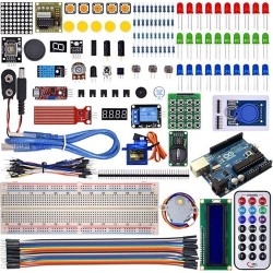 Arduino 168 Parça Uno R3 Robotik Kodlama Profesyonel Rfid Süper Başlangıç Proje Eğitim Seti - Thumbnail