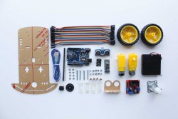 ARDUINO BLUETOOTH ROBOT ARABA KİTİ - Thumbnail