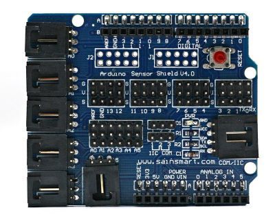 Arduino Servo Ve +C247:C328 Sensör Shıeld 