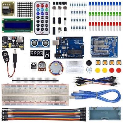 Arduino Uno R3 Full Başlangıç Seti Kutulu 145 Parça 310 Adet Set