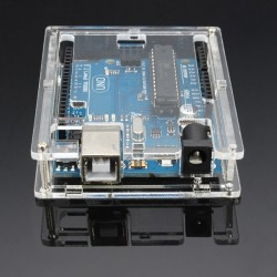 Arduino UNO R3 Pleksi Kutu - Thumbnail