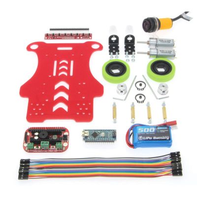 Çita Hızlı Çizgi İzleyen Robot Kiti - 3000Rpm Demonte