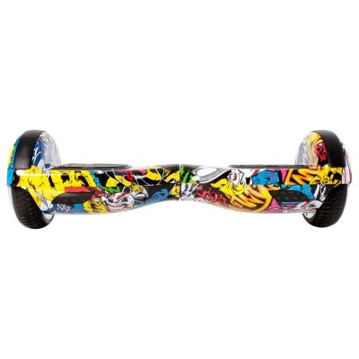 Citymate CS-600 Elektrikli Kaykay Hoverboard Scooter Grafiti Desen