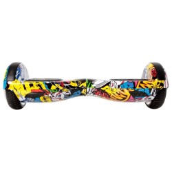 Citymate CS-600 Elektrikli Kaykay Hoverboard Scooter Grafiti Desen - Thumbnail