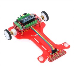 Çizgi İzleyen Robot Kiti - Beta Montajlı - Thumbnail