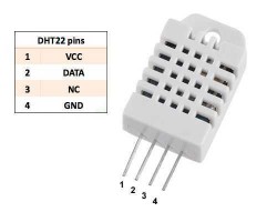 DHT22 Sıcaklık ve Nem Sensörü - AM2302 - Thumbnail