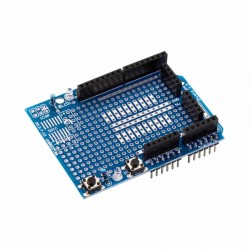 Mini Breadboardlu Arduino UNO R3 Proto Shield Kiti - Thumbnail