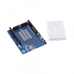 Mini Breadboardlu Arduino UNO R3 Proto Shield Kiti - Thumbnail