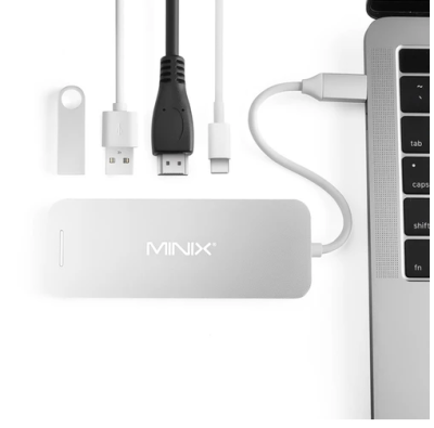 MINIX NEO C SSD USB-C HUB Ile 240G SSD Silver