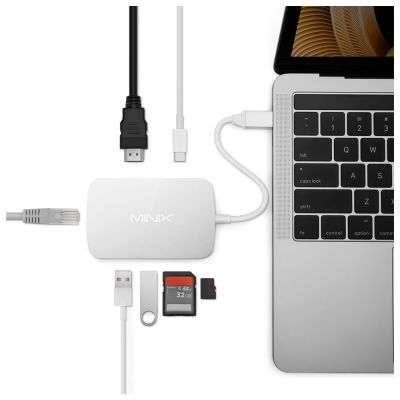 Minix USB-C Multiport Adapter HDMI Space Gray