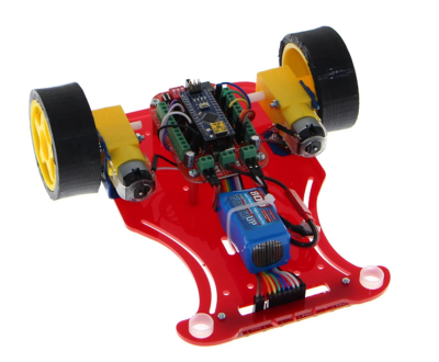 Nitro Temel Seviye Çizgi İzleyen Robot Kiti Demonte