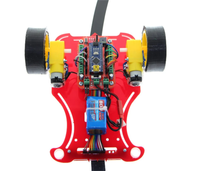 Nitro Temel Seviye Çizgi İzleyen Robot Kiti Montajlı