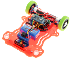  - Panter Hızlı Çizgi İzleyen Robot Kiti Enkoderli Demonte Montajsız