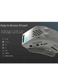 Skyzone 04X Pro - FPV Drone Gözlüğü Siyah - Thumbnail