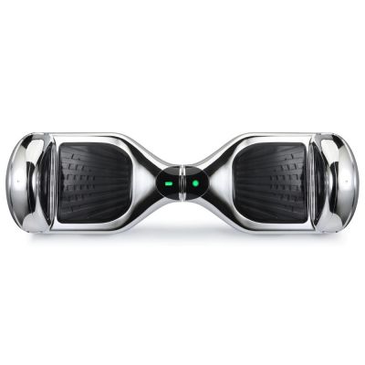 Citymate Elektrikli Kaykay Hoverboard 6.5 İnch Parlak Kasa Gümüş