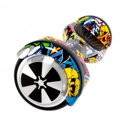 Smart Balance N3S Elektrikli Kaykay Hoverboard 6.5 inch Grafity Desenli Kasa - Thumbnail