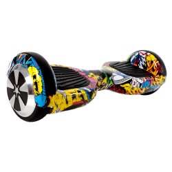 Smart Balance N3S Elektrikli Kaykay Hoverboard 6.5 inch Grafity Desenli Kasa - Thumbnail