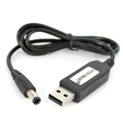 USB-Barrel Jack Voltaj Yükseltici (Giriş 5V, Çıkış 12V) - Thumbnail